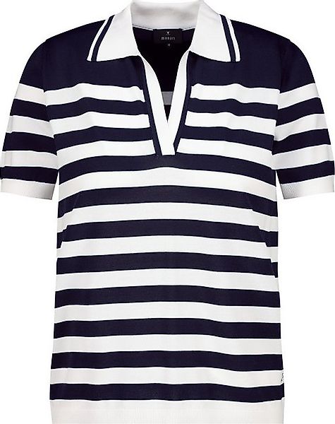Monari Wollpullover Pullover navy blue ringel günstig online kaufen