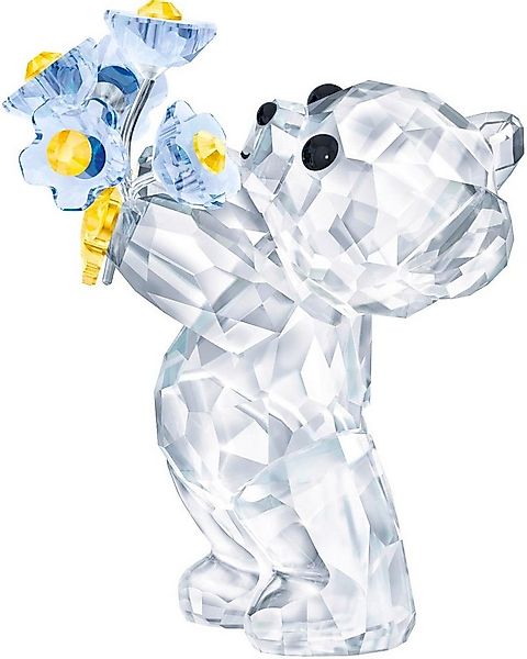 Swarovski Dekofigur Kris Bär – Vergissmeinnicht (1 St), Swarovski® Kristall günstig online kaufen