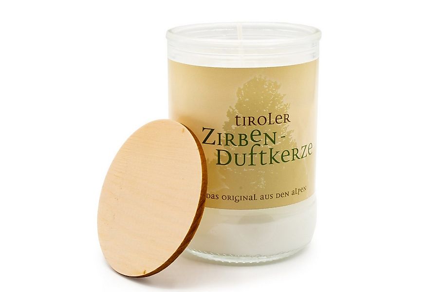 geborgenschlafen Duftkerze ZirbenKerze mit Zirbenduft, handgemachte Kerze - günstig online kaufen