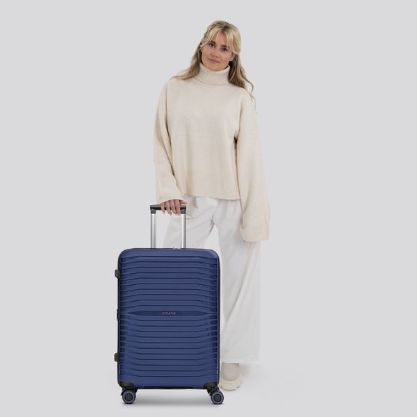 Stratic Hartschalen-Trolley Shine, 4 Rollen, Polypropylen günstig online kaufen