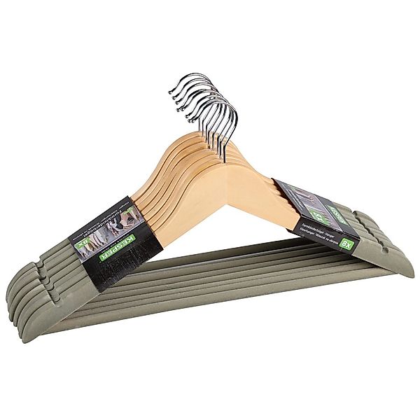 KESPER® Kleiderbügel Formkleiderbügel, 8er Set, FSC, günstig online kaufen