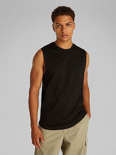 Calvin Klein Jeans Muskelshirt WOVEN LABEL TANK mit kleinem Logo günstig online kaufen