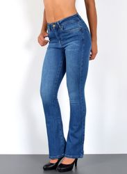 ESRA Bootcut-Jeans Bootcut Jeans Damen High günstig online kaufen