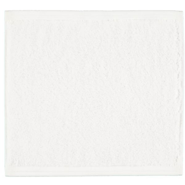 Vossen Handtücher Vegan Life - Farbe: weiß - 030 - Seiflappen 30x30 cm günstig online kaufen
