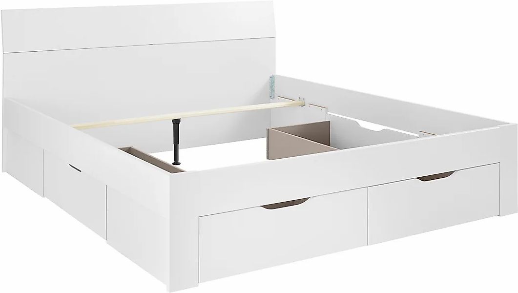 rauch Bett "Einzelbett Doppelbett Stauraum FLEXX Breiten 90/140/180 cm" Ein günstig online kaufen