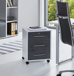 BMG Möbel Rollcontainer Tabor, Lackierte Hochglanzfronten/ günstig online kaufen