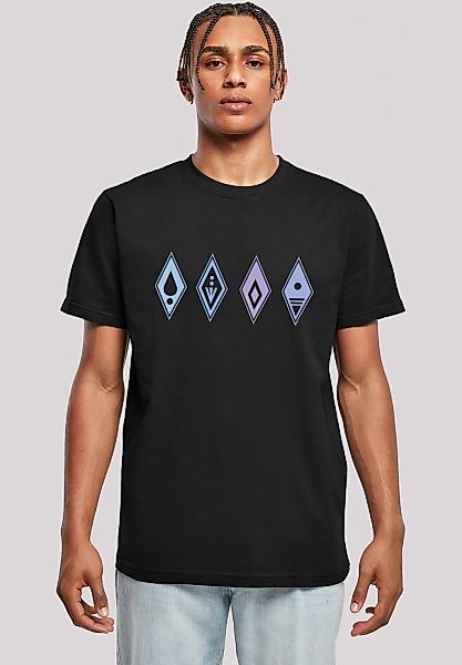 F4NT4STIC T-Shirt "Disney Frozen Symbols", Print günstig online kaufen