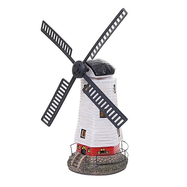 MCW Deko-Windrad MCW-G95, solarbetriebene Energieversorgung, Dreht günstig online kaufen