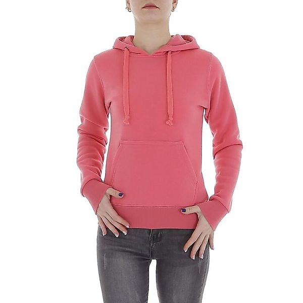 Ital-Design Plisseeshirt Damen Freizeit (86099157) Kapuze Pullover & Strick günstig online kaufen