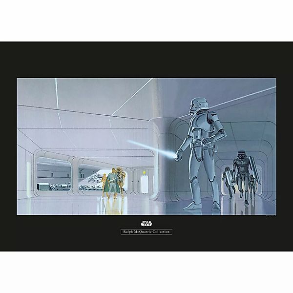 Komar Poster Star Wars Classic RMQ Stormtrooper Star Wars B/L: ca. 70x50 cm günstig online kaufen