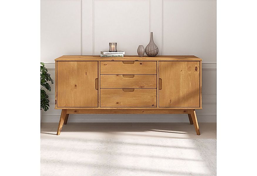 IDIMEX Sideboard TIVOLI, Massivholz Kommode mit 2 Türen und 3 Schubladen, S günstig online kaufen