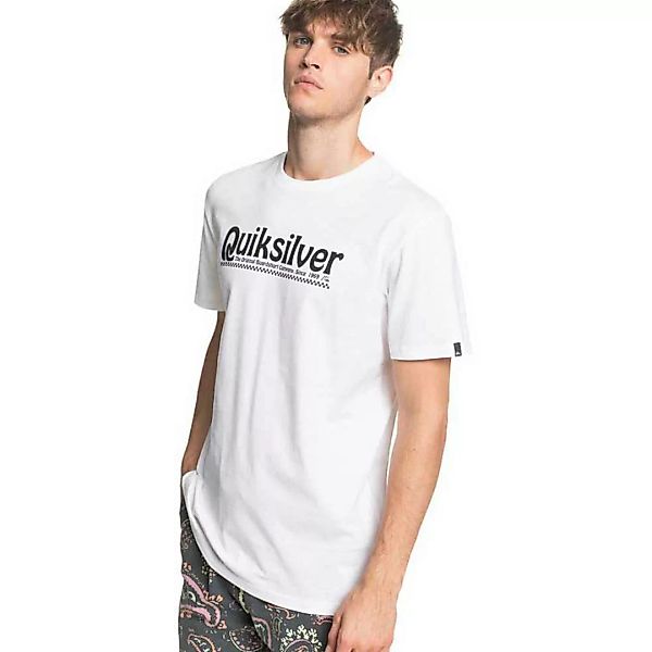 Quiksilver New Slang Kurzärmeliges T-shirt XS White günstig online kaufen