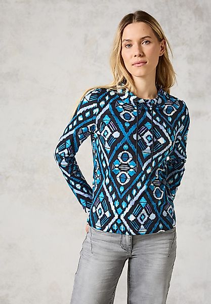 CECIL Langarmshirt mit grafischem Muster günstig online kaufen
