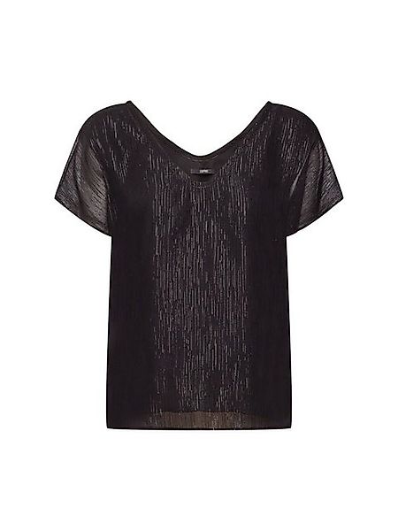Esprit Collection Langarmbluse Bluse mit V-Ausschnitt günstig online kaufen