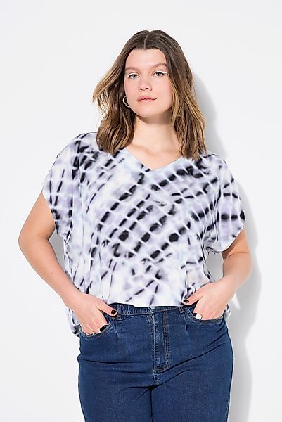 Studio Untold Druckbluse Blusenshirt oversized Batikprint günstig online kaufen