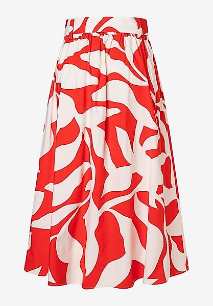 MORE&MORE Bleistiftrock Poplin Print Skirt günstig online kaufen
