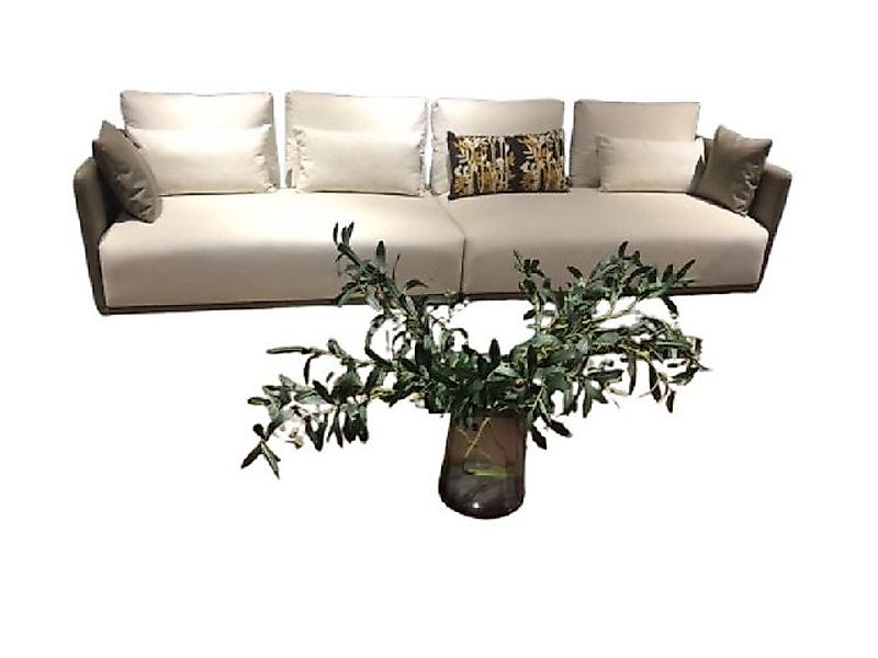 Xlmoebel Sofa Neues Luxus Designer-Sofa aus Stoff für 4 Personen, 1 Teile, günstig online kaufen