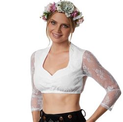 dressforfun Trachtenbluse Dirndlbluse Gretl günstig online kaufen