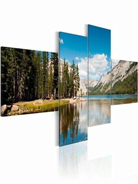 artgeist Wandbild Bergluft mehrfarbig Gr. 200 x 90 günstig online kaufen