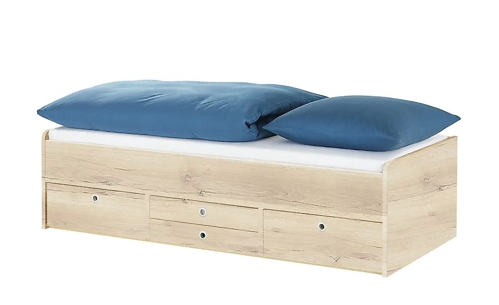 Schubkastenbett  Grow Up ¦ holzfarben ¦ Maße (cm): B: 127 H: 54,5 Betten > günstig online kaufen