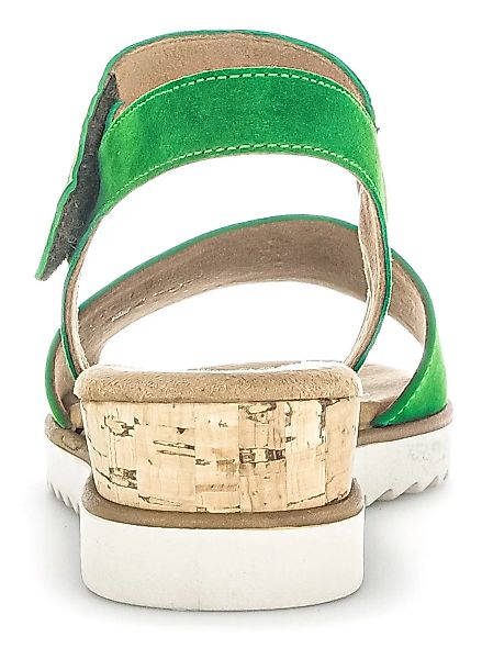 Gabor Sandalette "GENUA", Sommerschuh, Sandale, Keilabsatz, mit kleinem Str günstig online kaufen