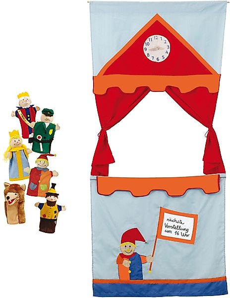 roba® Kasperltheater mit Handpuppen Türtheater (Set, günstig online kaufen