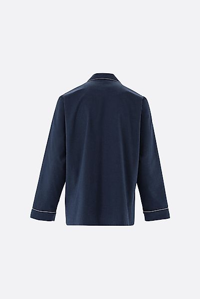 Flanell Schlafanzug mit Kontrast günstig online kaufen