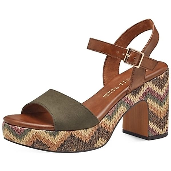 Marco Tozzi  Sandalen 22800842 726-KHAKI COMB Vert günstig online kaufen