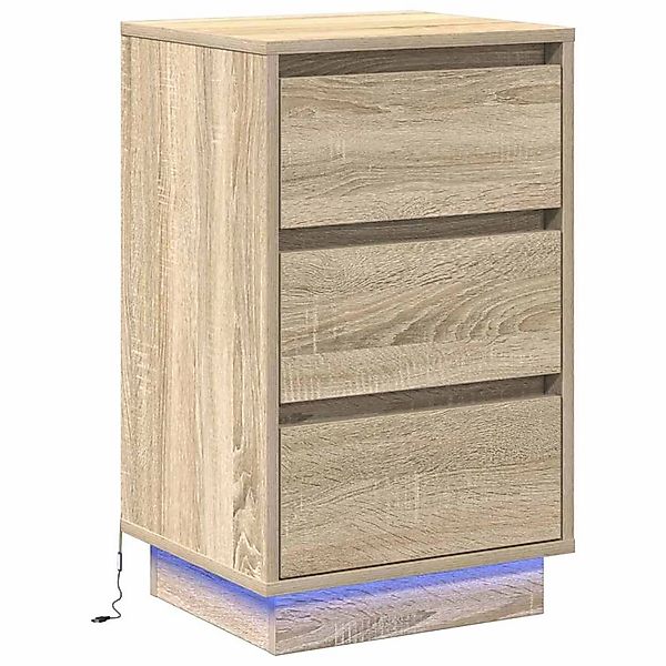 vidaXL Nachttisch mit Sonoma Eiche 39 x 34,5 x 65 cm Holzwerkstoff 869628 günstig online kaufen
