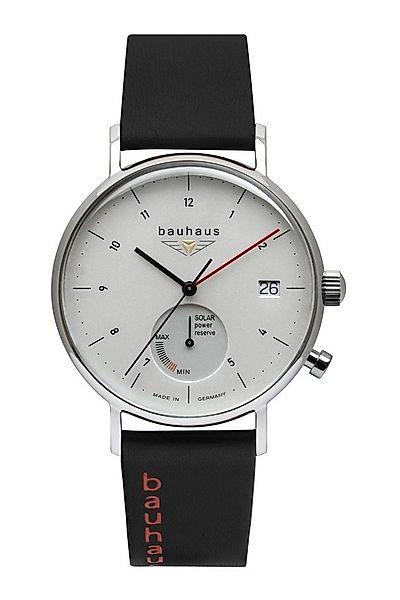 bauhaus Solaruhr Solar Power Reserve 2112-1, Armbanduhr, Herrenuhr, Datum, günstig online kaufen