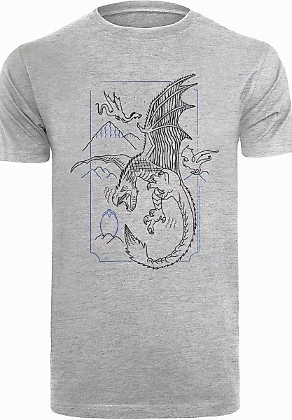 F4NT4STIC T-Shirt "Harry Potter Dragon Line Art", Print günstig online kaufen