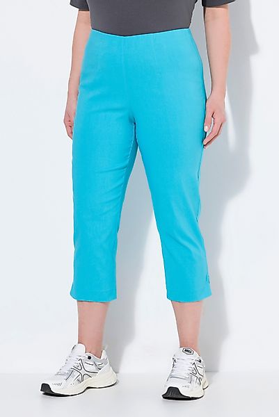 Ulla Popken Funktionshose Bengalinhose wadenlang Elastikbund günstig online kaufen