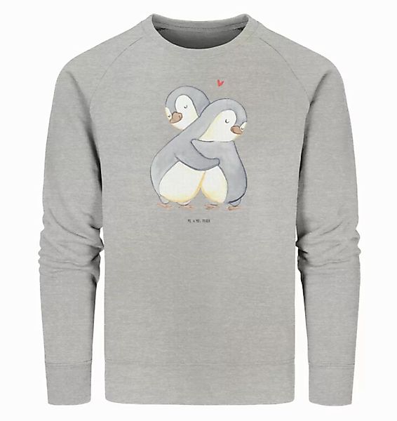 Mr. & Mrs. Panda Longpullover Größe S Pinguine Kuscheln - Heather Grey - Ge günstig online kaufen