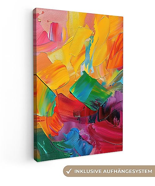 OneMillionCanvasses® Leinwandbild Abstrakt - Lackierung - günstig online kaufen