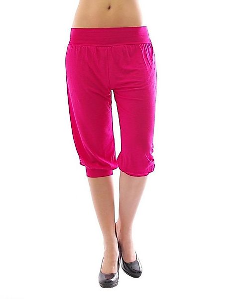 SYS Haremshose Harem Harems Aladin Hose Capri 3/4 hoher Bund Leggings Baggy günstig online kaufen