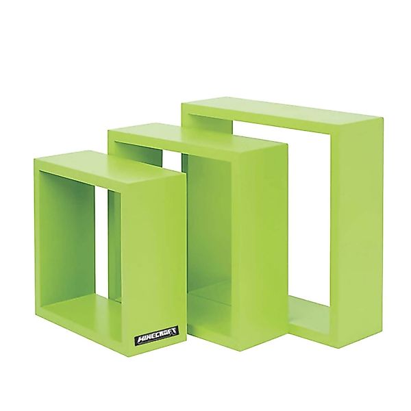 Minecraft Wandregal Cube - 3er Set günstig online kaufen