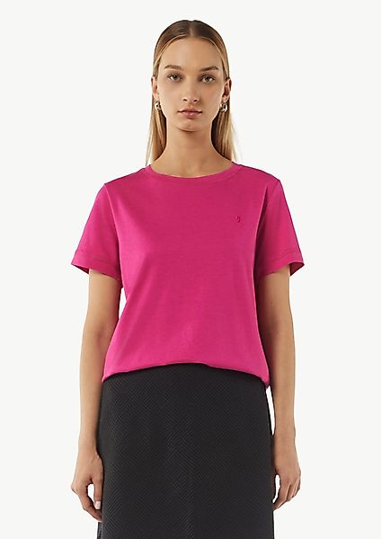 comma casual identity Kurzarmshirt Weiches T-Shirt günstig online kaufen