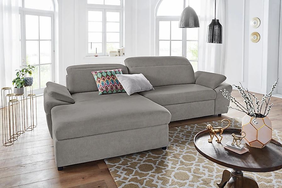 exxpo - sofa fashion Ecksofa "Kyoto, inkl. Kopfteil- und Armteilverstellung günstig online kaufen