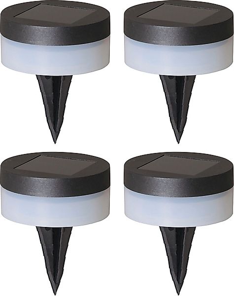 LUXFORM Gartenleuchte »Solar-Erdspießleuchten - Avignon - 4 St - LED«, Leuc günstig online kaufen