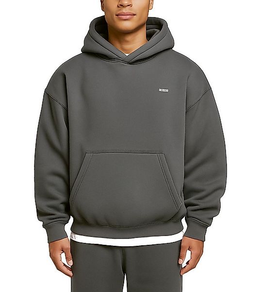Smilodox Hoodie Dawson, Hochwertiger Kapuzenpullover im Oversize Fit, Sweat günstig online kaufen