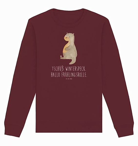 Mr. & Mrs. Panda Longpullover Größe XXL Otter Bauch - Burgundy - Geschenk, günstig online kaufen