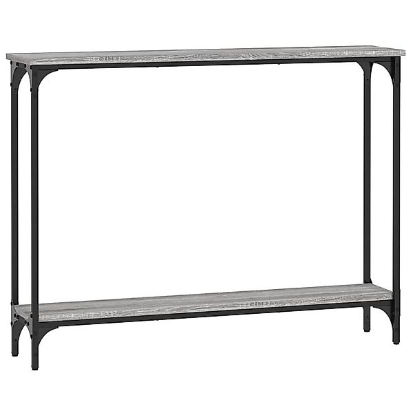 vidaXL Beistelltisch Konsolentisch Grau Sonoma 100x22,5x75 günstig online kaufen