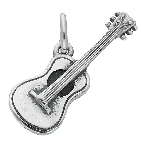 Adelia´s Kettenanhänger "925 Silber Anhänger Gitarre", 925 Sterling Silber günstig online kaufen