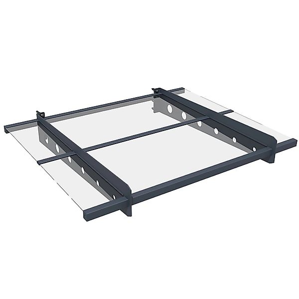 Juskys Vordach Manila, für Türen und Fenster, lichtdurchlässig, hohe Belast günstig online kaufen