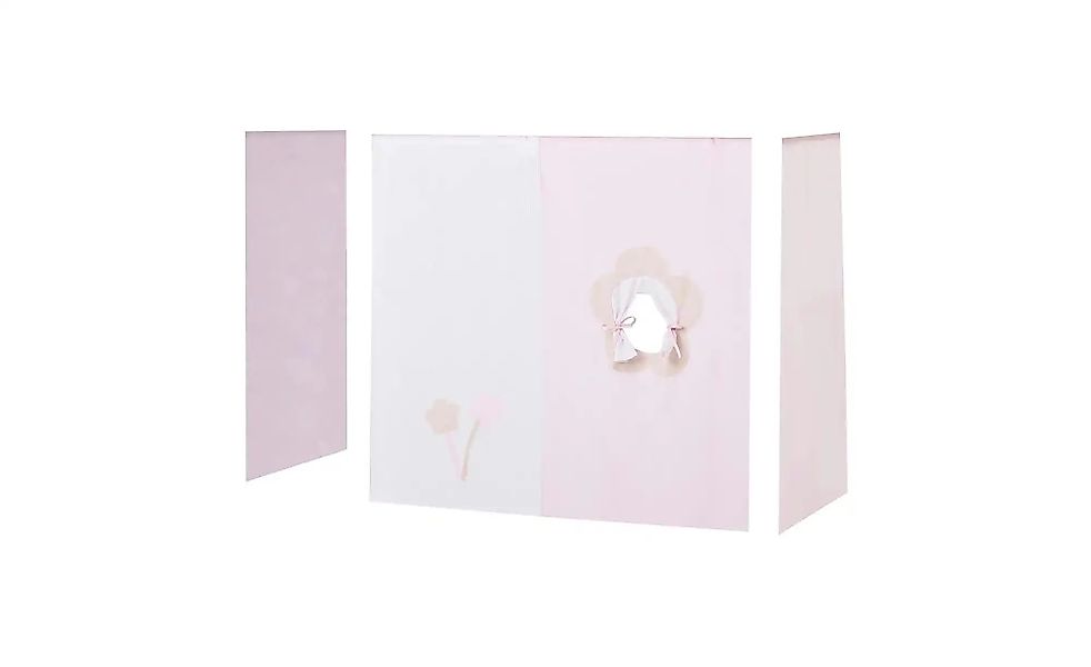 Hoppekids Vorhang Mittelhochbett 70x160  Fairytale Flower ¦ rosa/pink ¦ Maß günstig online kaufen