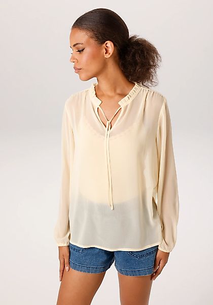 Aniston CASUAL Schlupfbluse im trendigen Pastell - NEUE KOLLEKTION günstig online kaufen