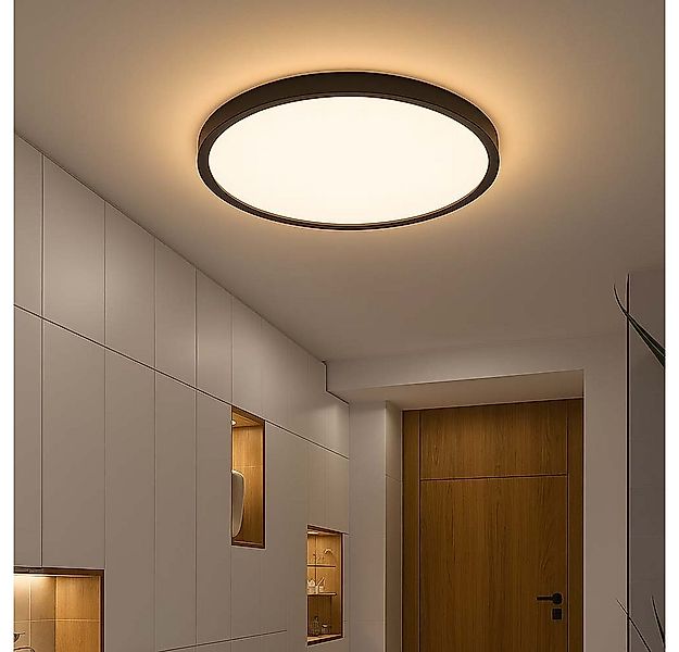 GLOBO LIGHTING LED Deckenleuchte, LED-Leuchtmittel fest verbaut, Warmweiß, günstig online kaufen