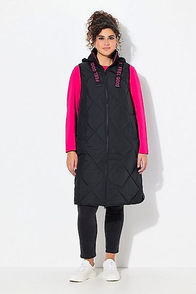 Ulla Popken Steppweste Steppweste Stehkragen Kapuze abnehmbar günstig online kaufen