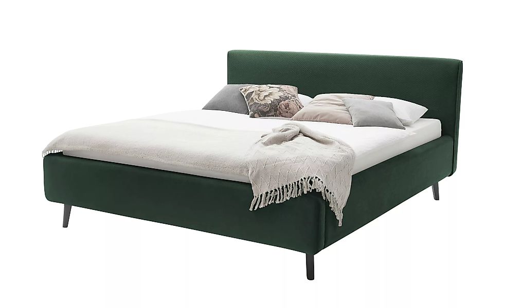 Polsterbett  Lewisham - grün - 181 cm - 105 cm - 222 cm - Betten > Doppelbe günstig online kaufen