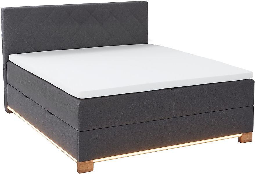 meise.möbel Boxspringbett "Messina", inkl. Bettkasten, LED-Beleuchtung und günstig online kaufen